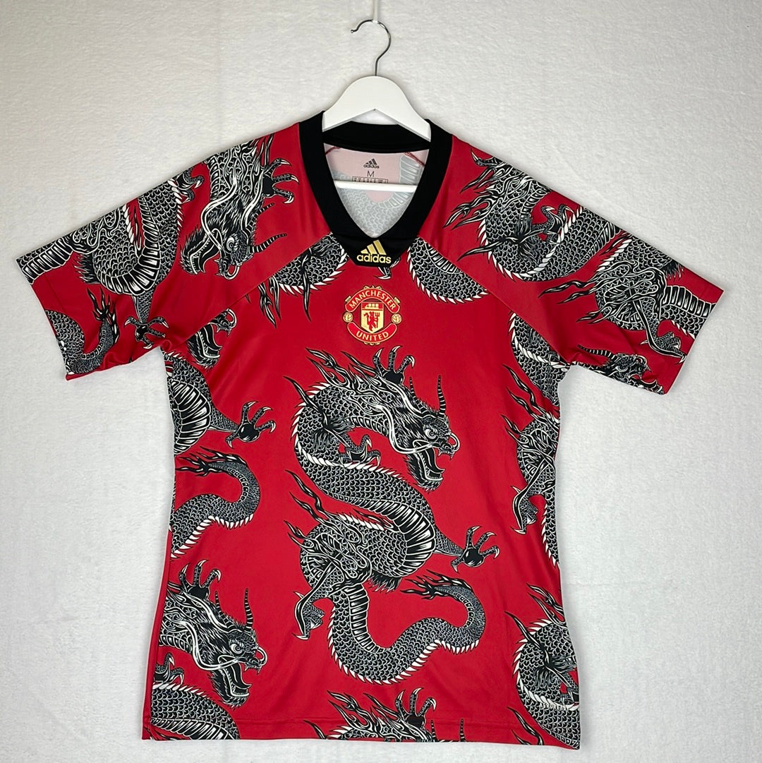 Manchester United 2020 Chinese New Year adidas Jersey - FOOTBALL FASHION