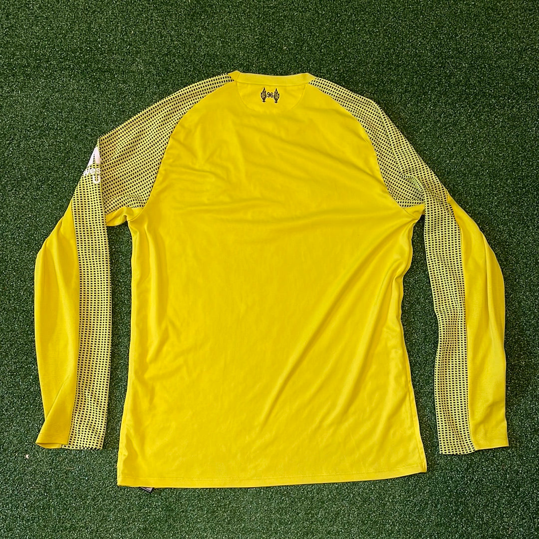 Liverpool 2018 Goalkeeper Shirt back
