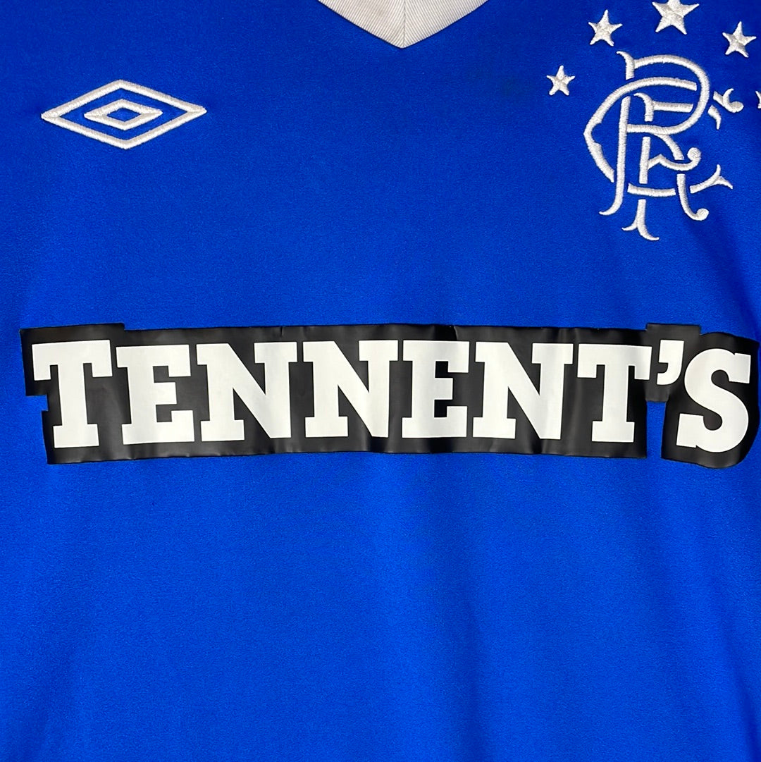 Glasgow Rangers 2011/2012 Home Shirt - Large - Good Condition