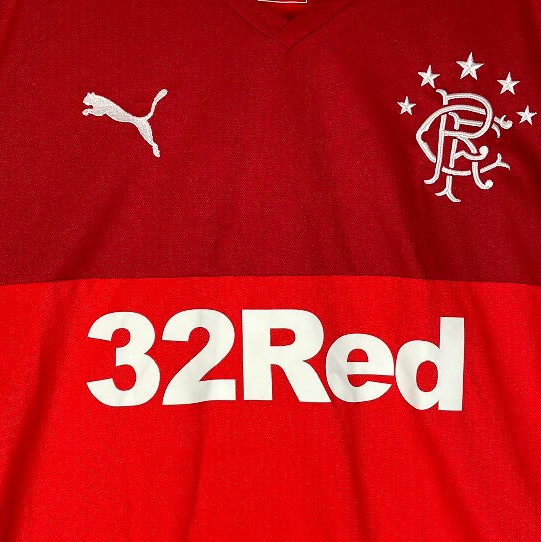 Glasgow Rangers 2017/2018 Away Shirt - Large Adult - Excellent Condition