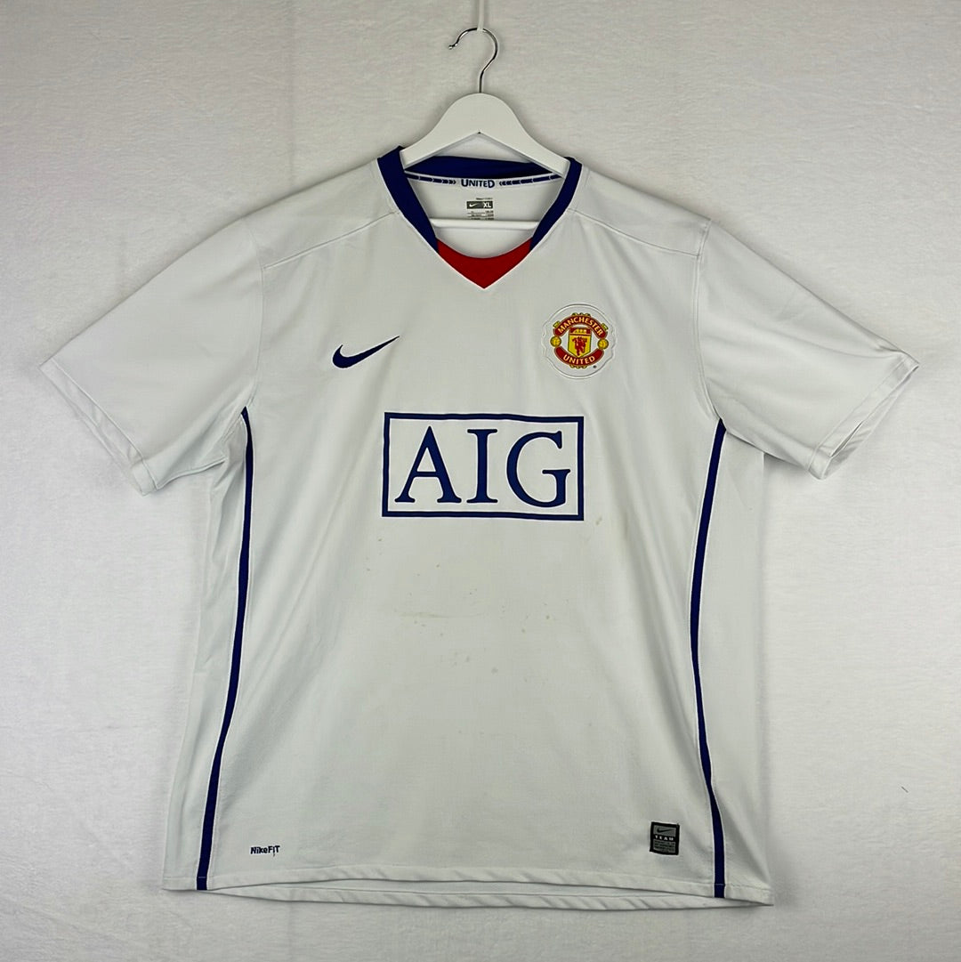 Manchester United 2008/2009 Away Shirt - Adult Sizes - Nike 287611-105