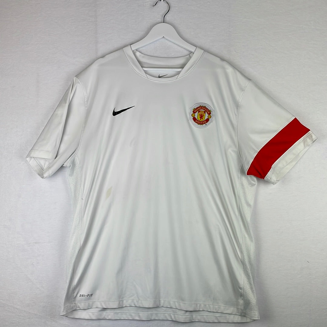 Manchester United 2010/2011 Training Shirt - Large Adult - Very Good Condition - Nike 382480-100
