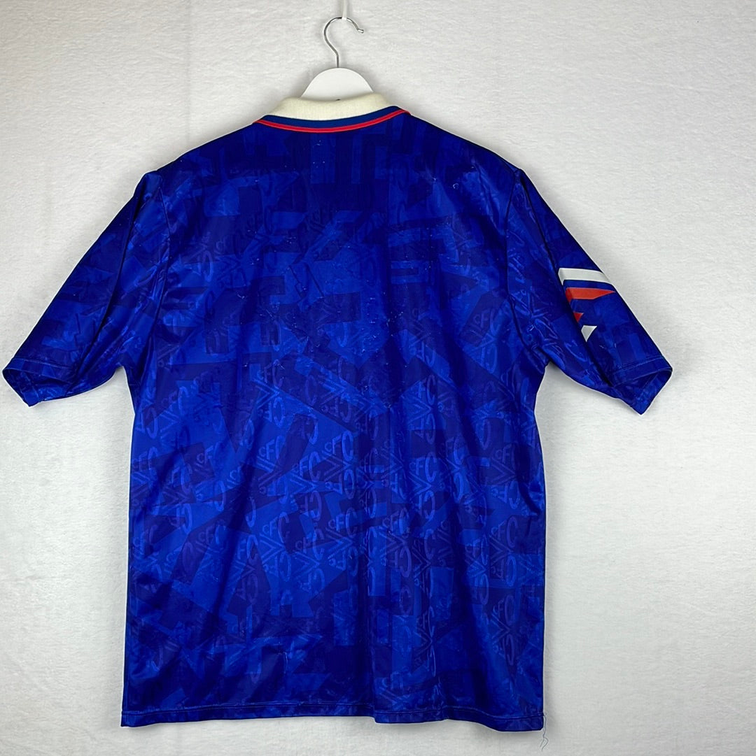 Chelsea 1991/1992 Home Shirt - Large & XL - Good Condition - Vintage Umbro