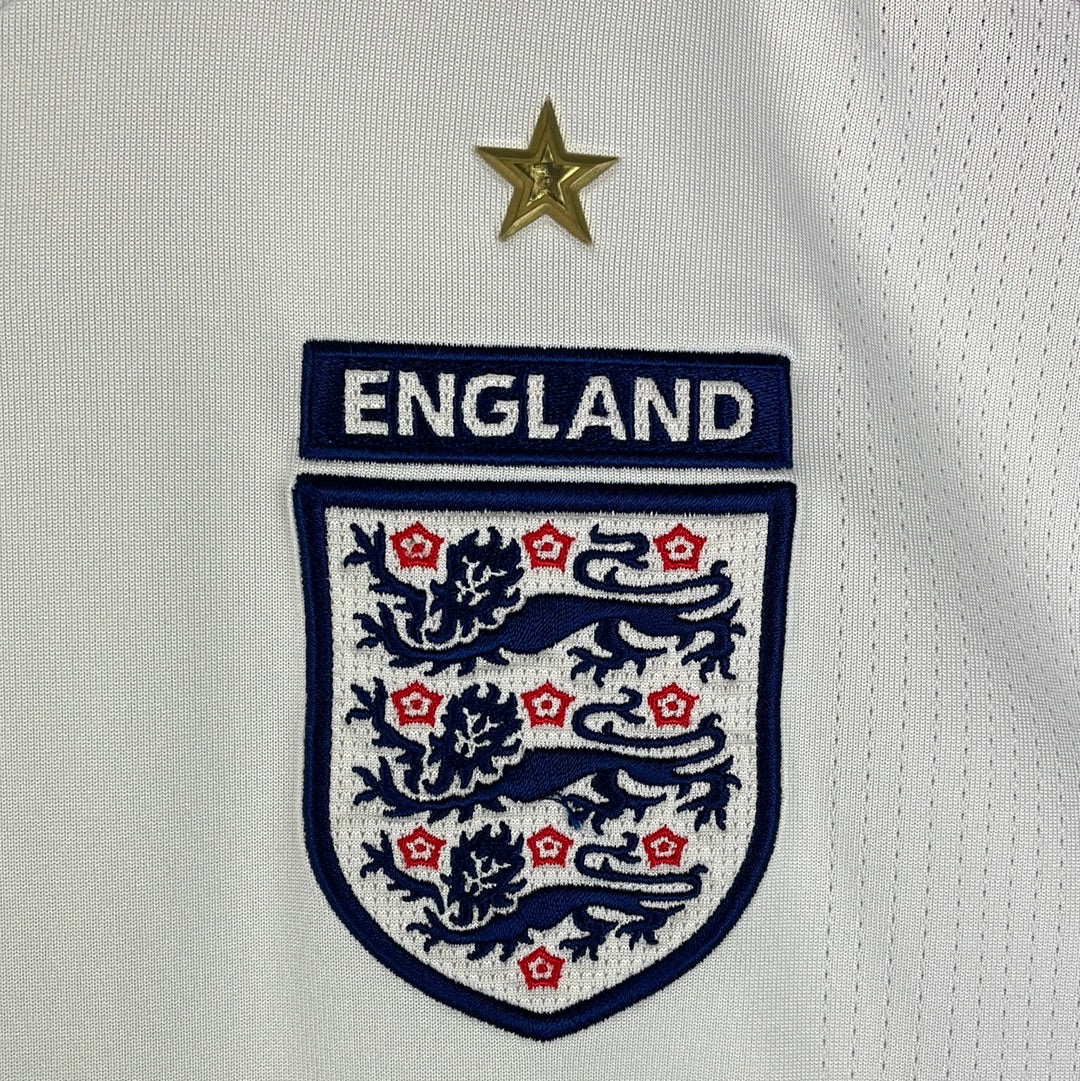 England 2008 Home Shirt - Various Adult Sizes - Good To Excellent Condition