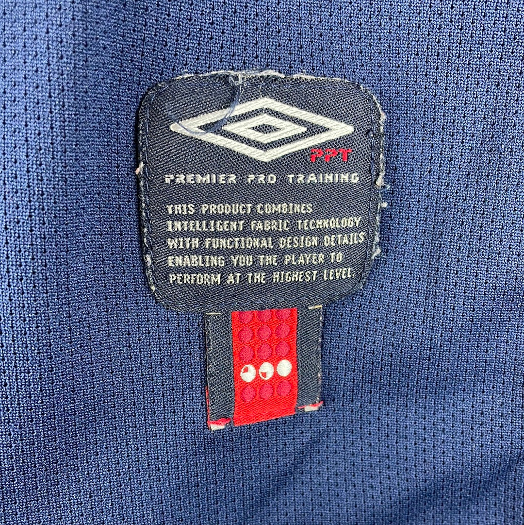 England 2000/2001 Training Shirt - Small Adult - Very Good Condition