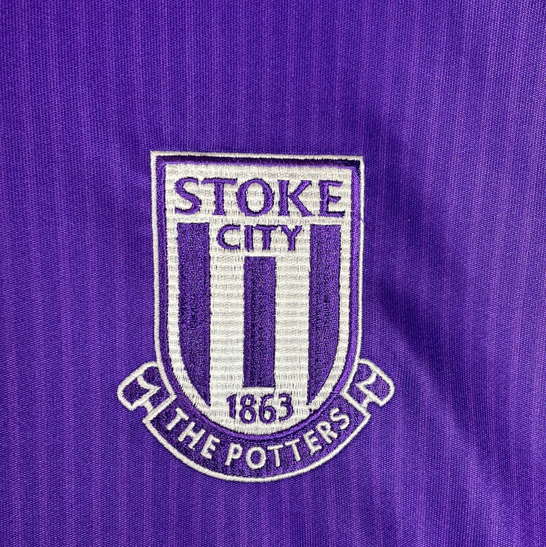 Stoke City 2018/2019 Away Shirt - 2XL - Immaculate Condition - Macron Shirt