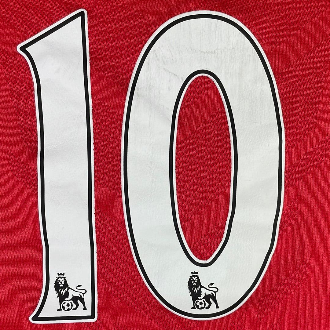 Manchester United 2010-2011 Youth Home Shirt - Age 12 to 13 - Rooney 10