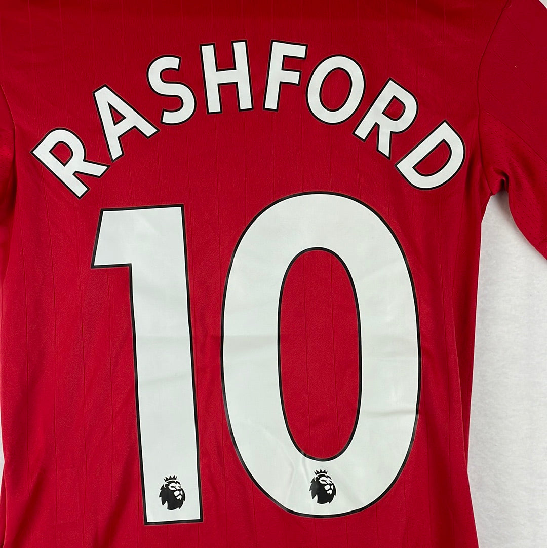 Manchester United 2022-2023 Youth Home Shirt - BNWT - Rashford 10