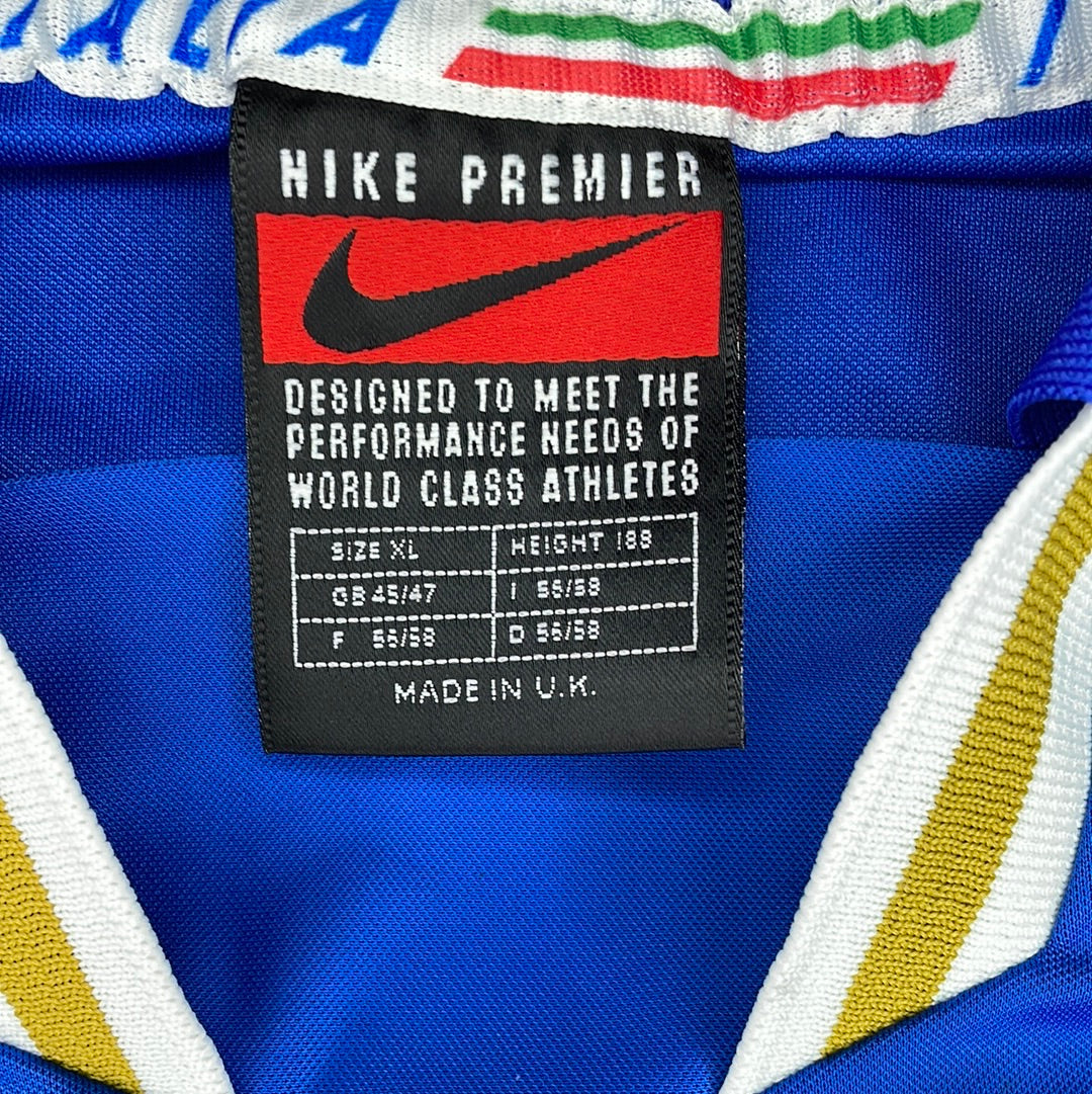Italy 1996/1997 Home Shirt - Extra Large - Immaculate Condition - Long Sleeve - Vintage Nike