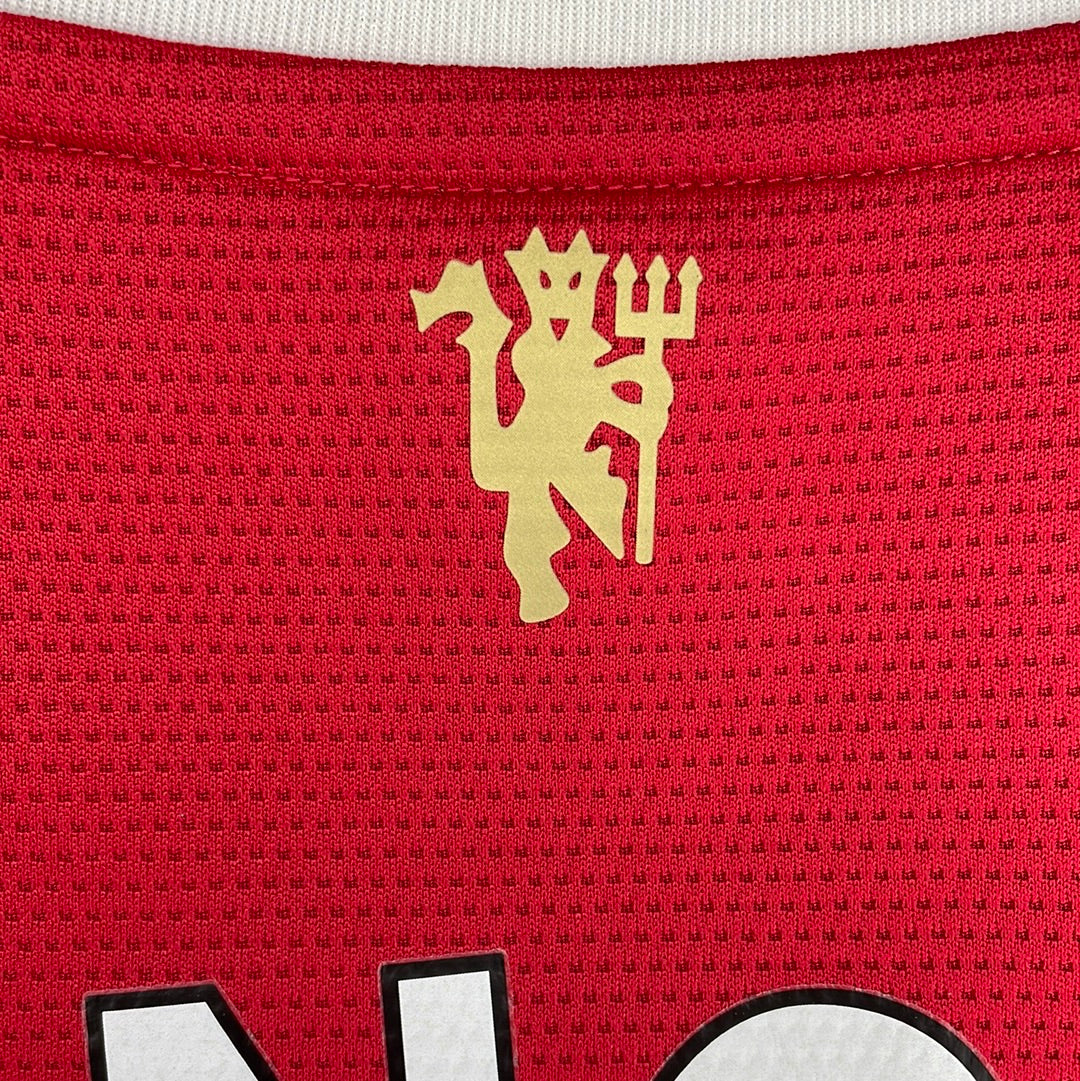 Manchester United 2021-2022 Home Shirt - Medium - SANCHO Immaculate Condition - Adidas H31447
