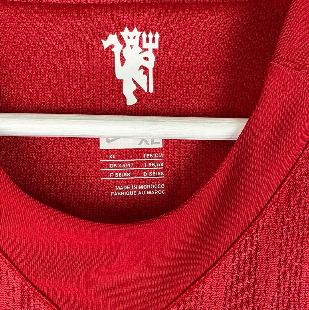 Manchester United 2007/2008 Home Shirt - Extra Large - 9.5/10 Condition