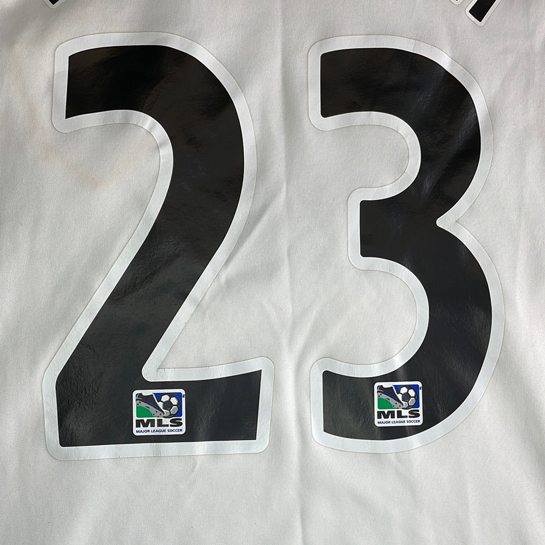 La Galaxy 2007 Home Shirt  - BECKHAM 23 - Small Adult - Authentic - Adidas Code 221745