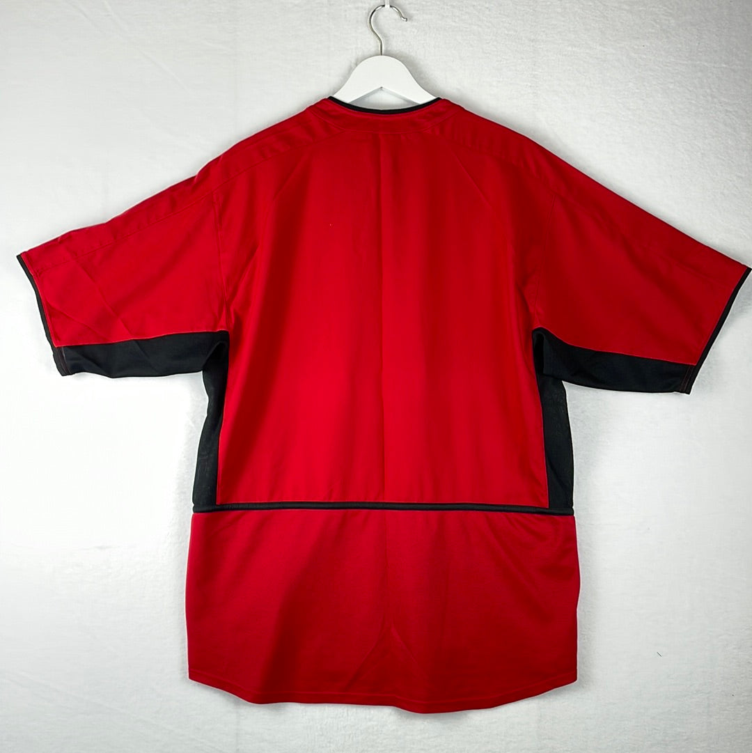 Manchester United 2002-2003 Home Shirt Large - Good Condition - Vintage Nike Shirt