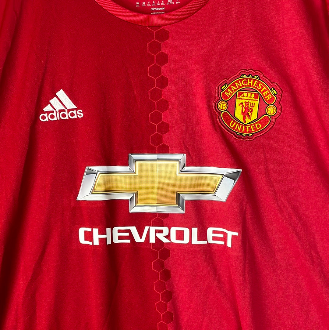 Manchester United 2016/2017 Home Shirt - Excellent Condition - Adidas AI6720
