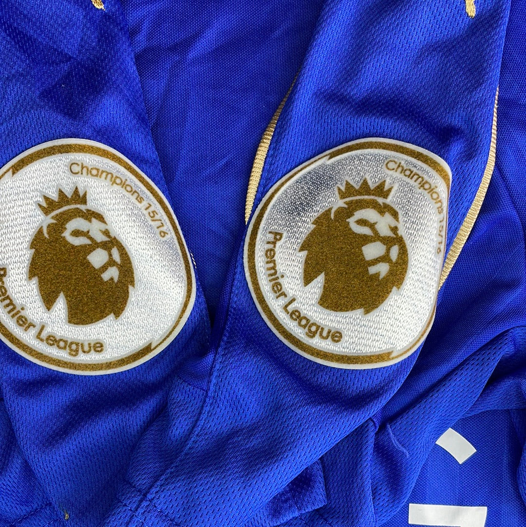 Leicester City 2016 2017 Home Shirt - XL - New - DRINKWATER 4