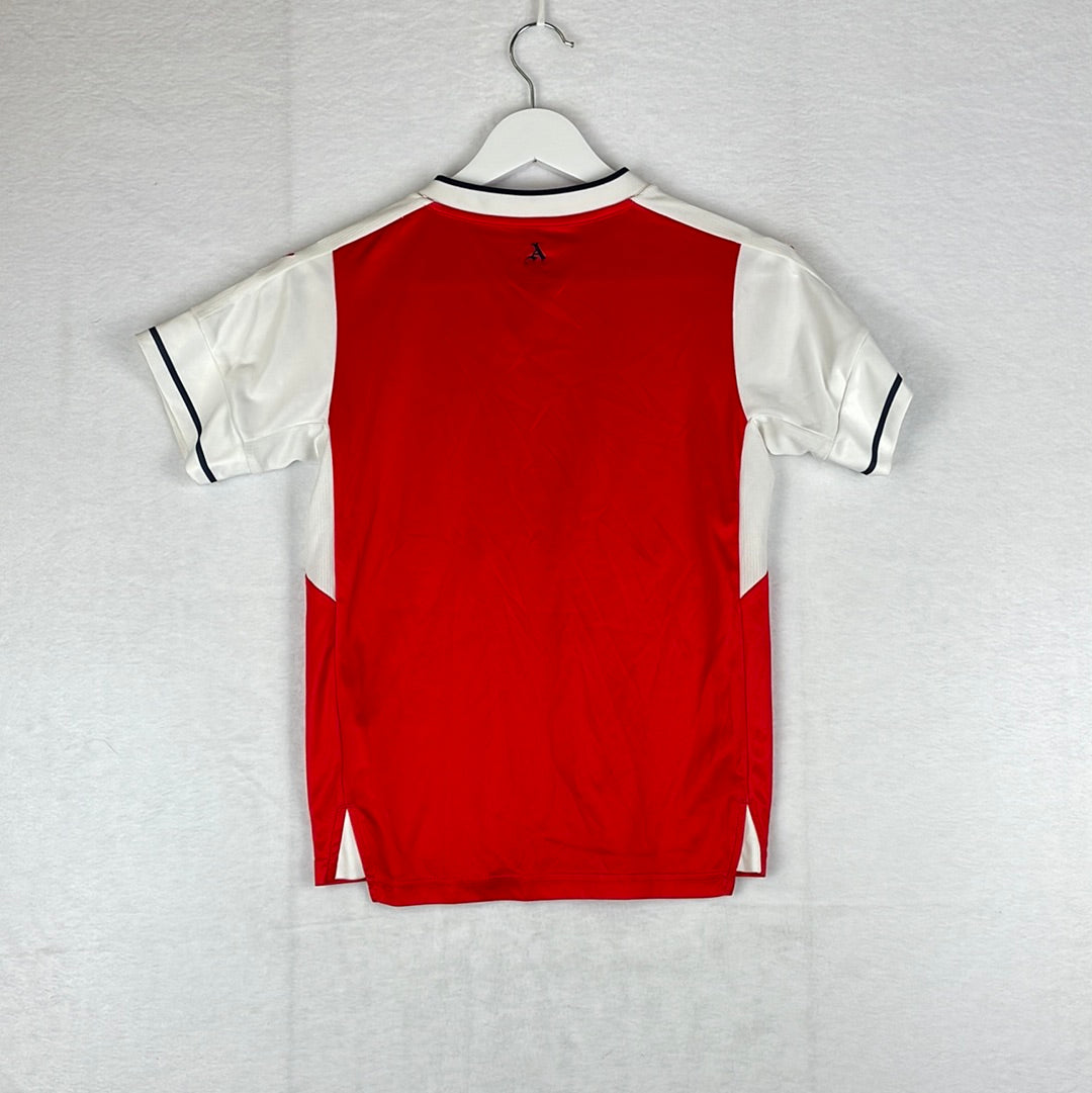 Arsenal 2016/2017 Youth Home Shirt - Age 9-10 - Excellent Condition