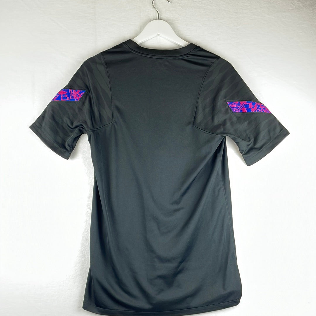 Barcelona 2021/2022 Strike Shirt - Small Adult - Excellent Condition - Pre-Match/ Training Shirt