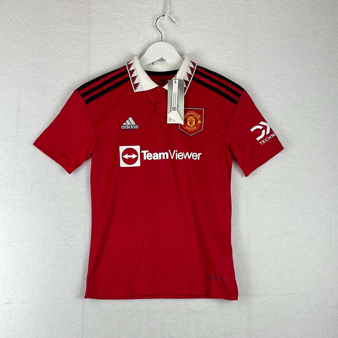 Manchester United 2022-2023 Youth Home Shirt - BNWT - McTominay 39