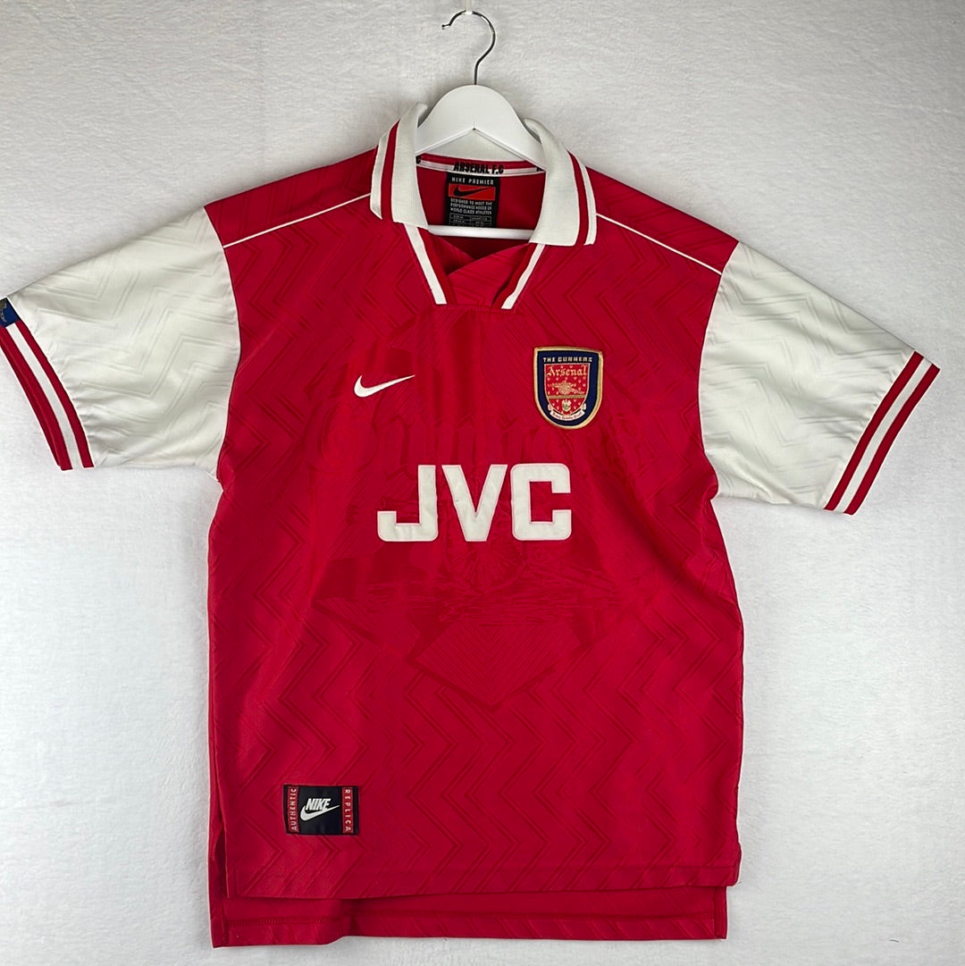 Arsenal 1996/1997 Home Shirt Medium Very Good Condition Casual