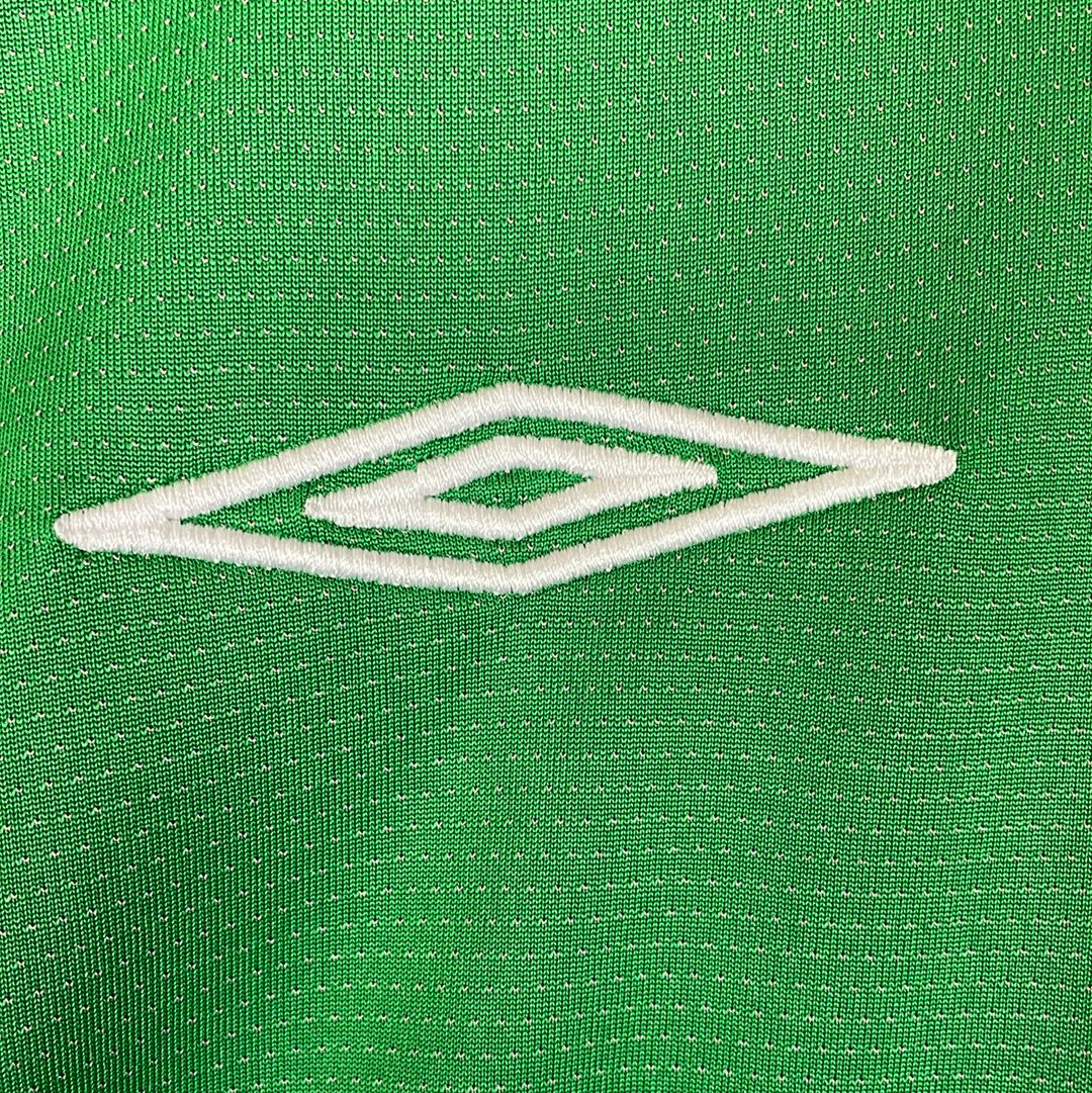 Ireland 2004 Home Shirt - Large Adult - Vintage Umbro Shirt