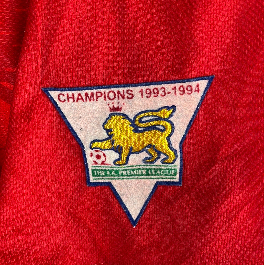 Manchester United 1994/1995 Home Shirt - 2XL - CANTONA 7 - Excellent Condition