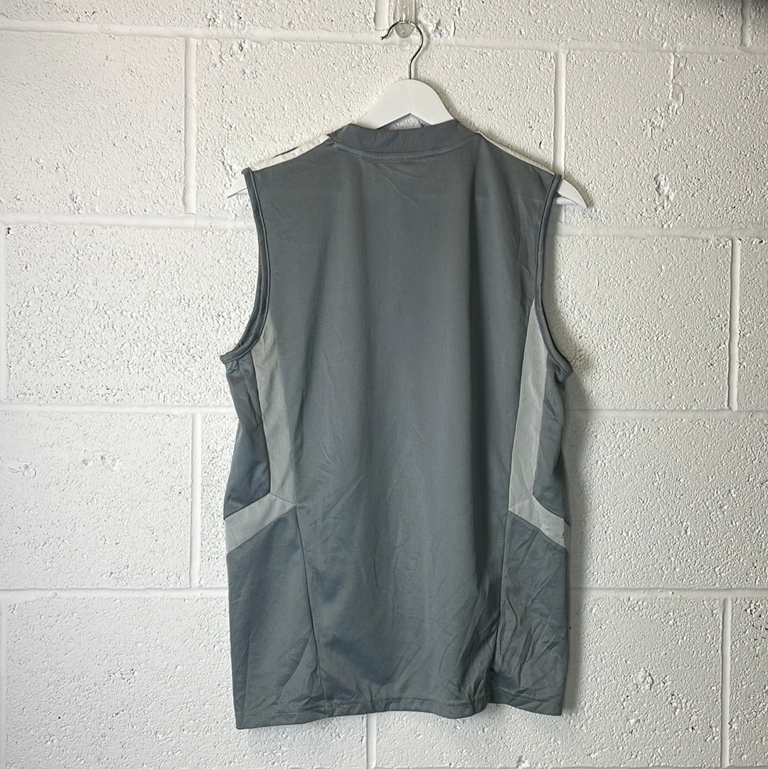 Japan Training Football Vest -Grey - Medium & Large Adult - Excellent Condition