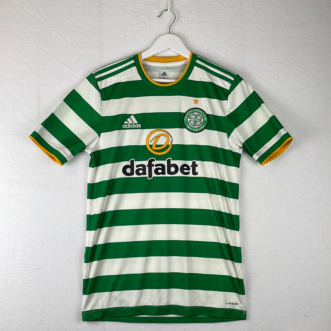 Celtic Mens 20/21 Home Shirt with Long Sleeves