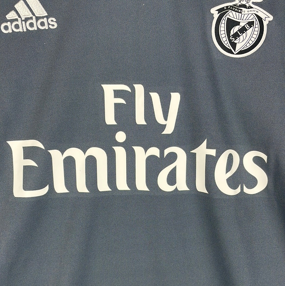 Benfica 2017/2018 Away Shirt - Medium - Excellent Condition