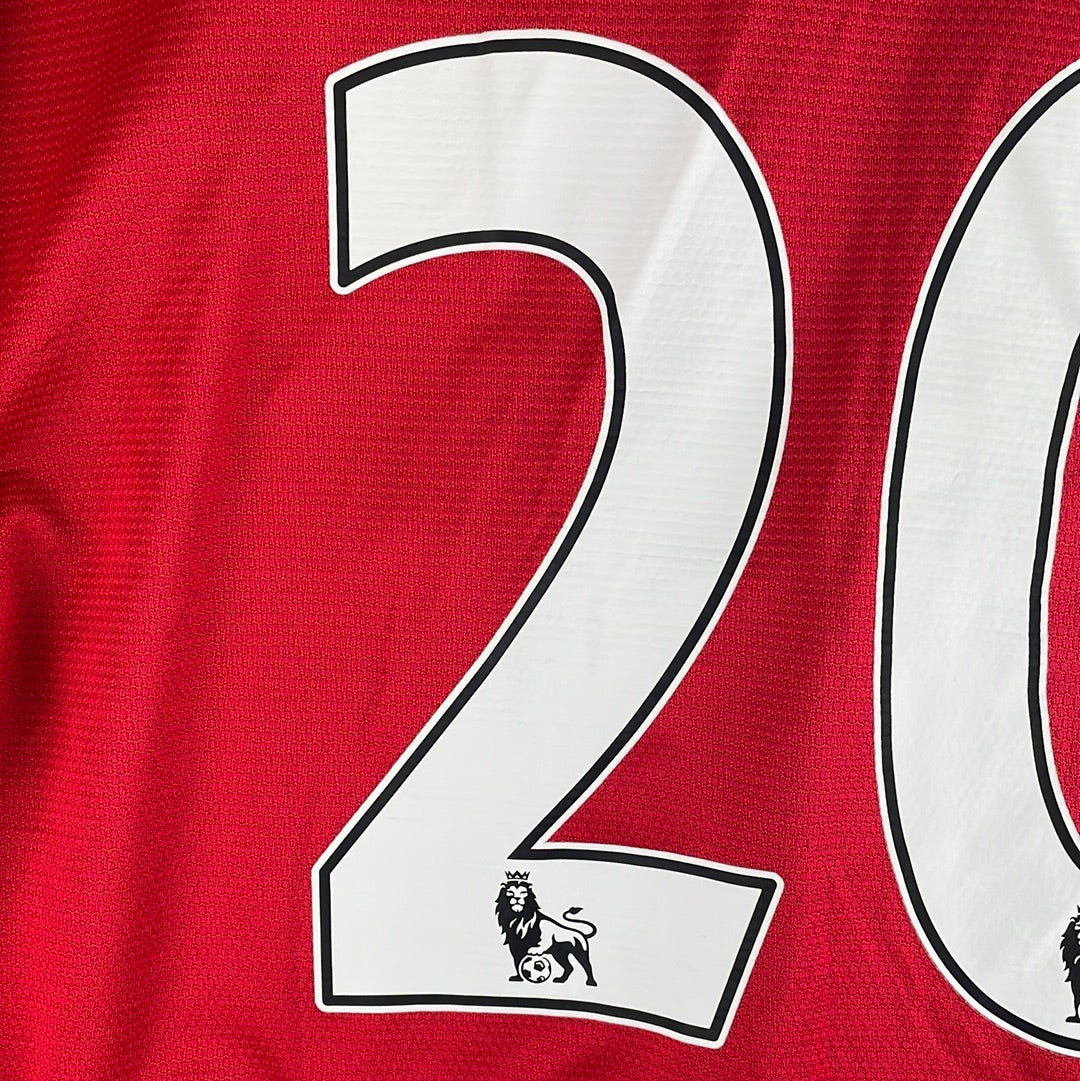 Manchester United 2013/2014 Home Shirt - Van Persie 20 - Large - Excellent Condition