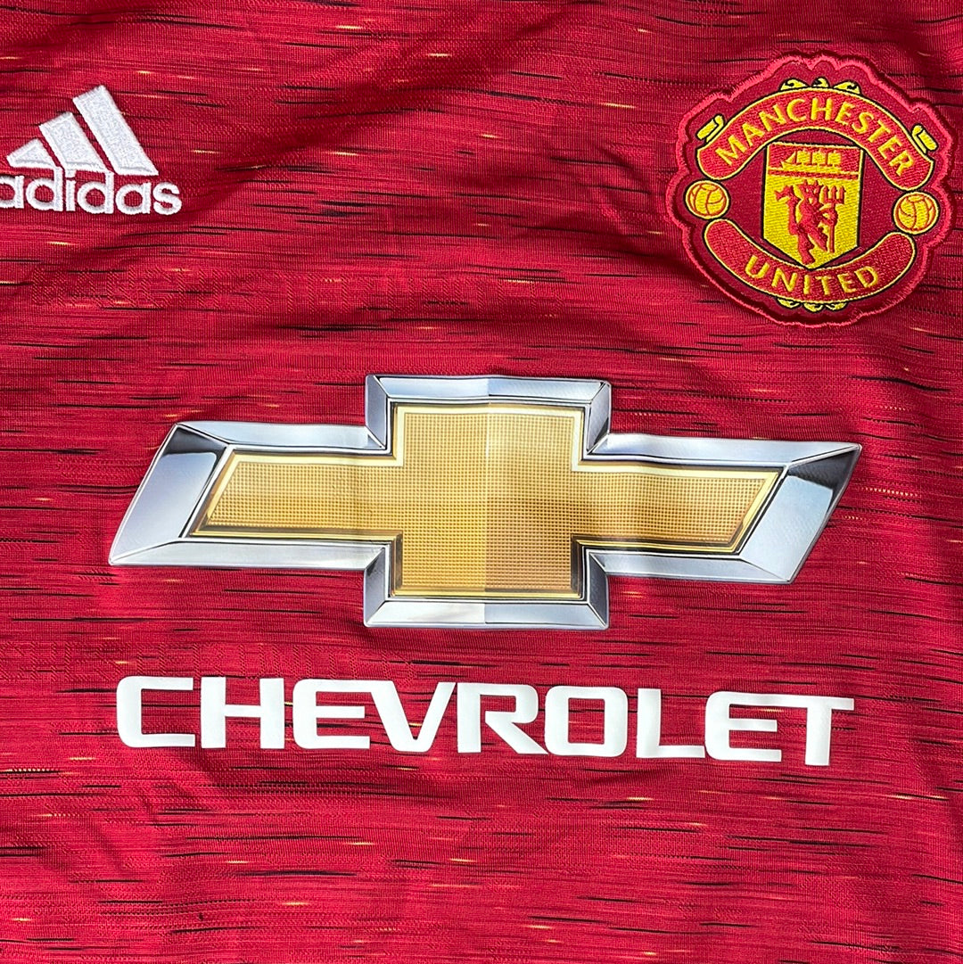 Manchester United 2020-2021 Home Shirt - Large - Maguire 5 - Excellent