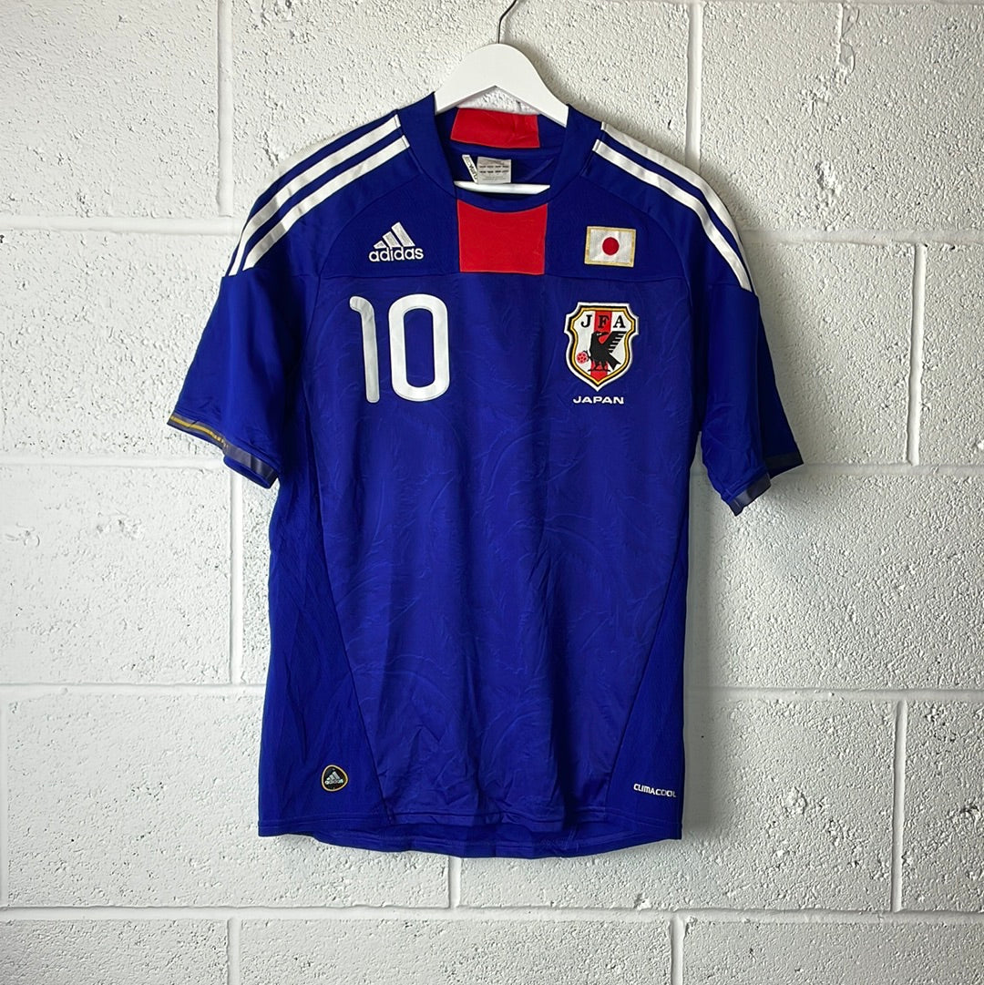 Japan 2010 Home Shirt - Small Adult - Kagawa 10 - Excellent Condition - Adidas P67397