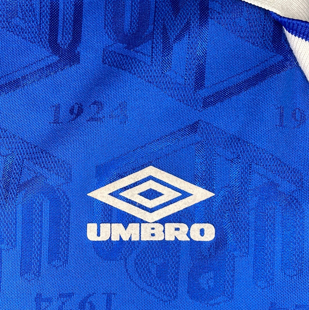 Umbro Template Football Shirt - XL - 9.5 Condition - Vintage 1990s Shirt