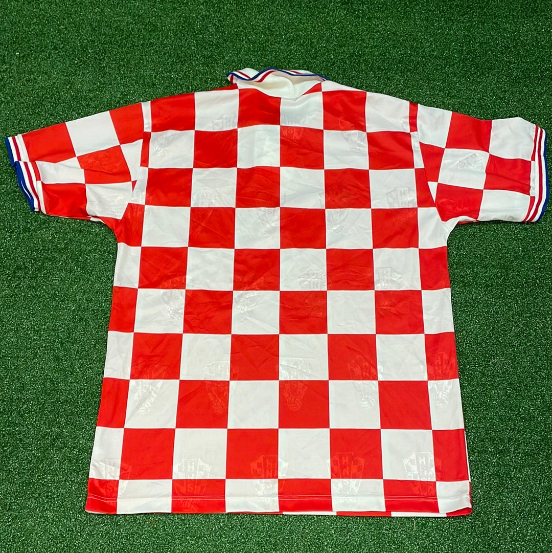 Croatia 1996 Home shirt - Large/ Extra Large - Very Good Condition