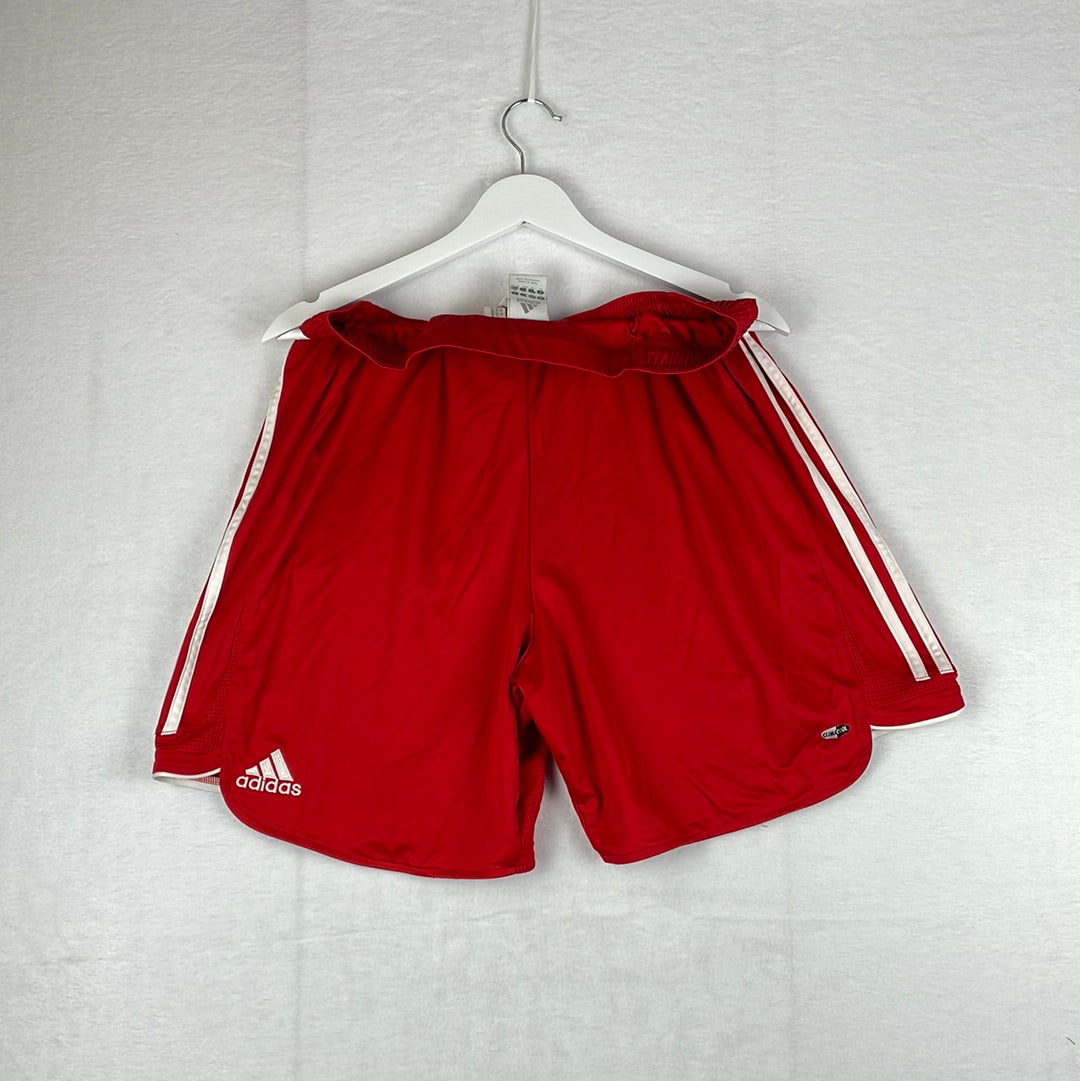 Liverpool 2007/2008 Home Player Issue Shorts - John Arne Riise 3 - 42 Inch - Excellent