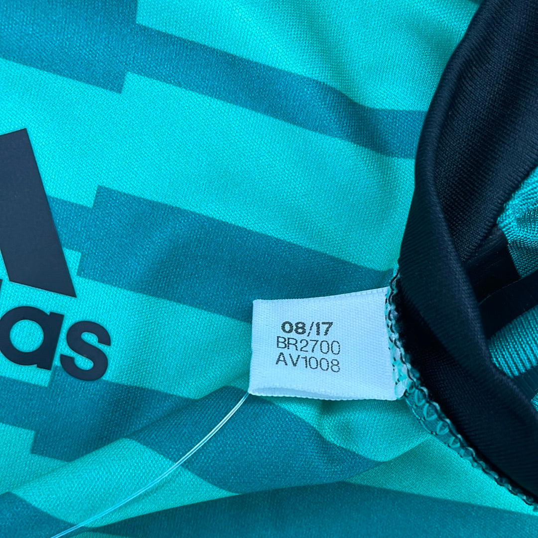 Spain 2018 Player Issue Goalkeeper Shirt - XL Adult (Size 10) - BNWT - Long Sleeve - Adidas BR2700