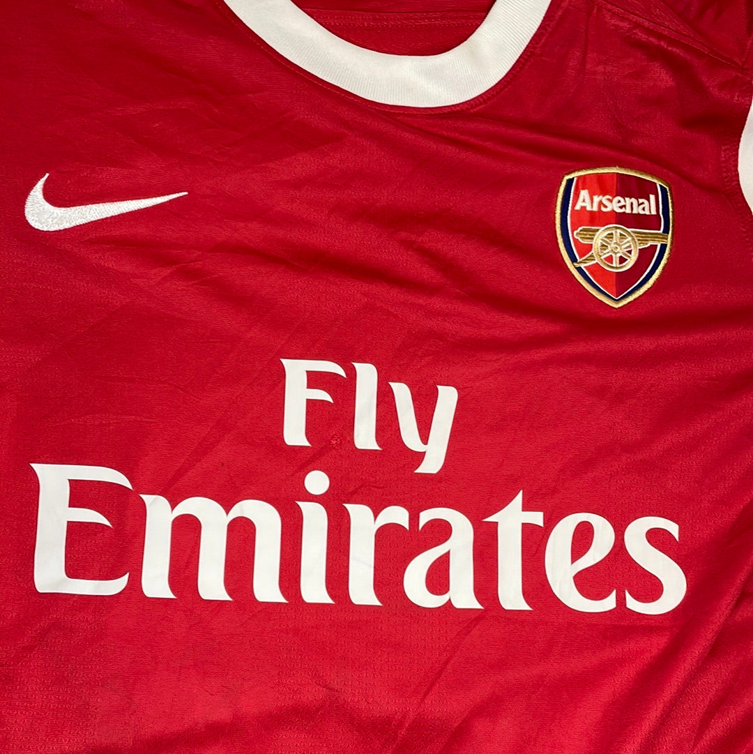 Arsenal 2010-2011 Home Shirt - Small - Fabregas 4 - Good Condition