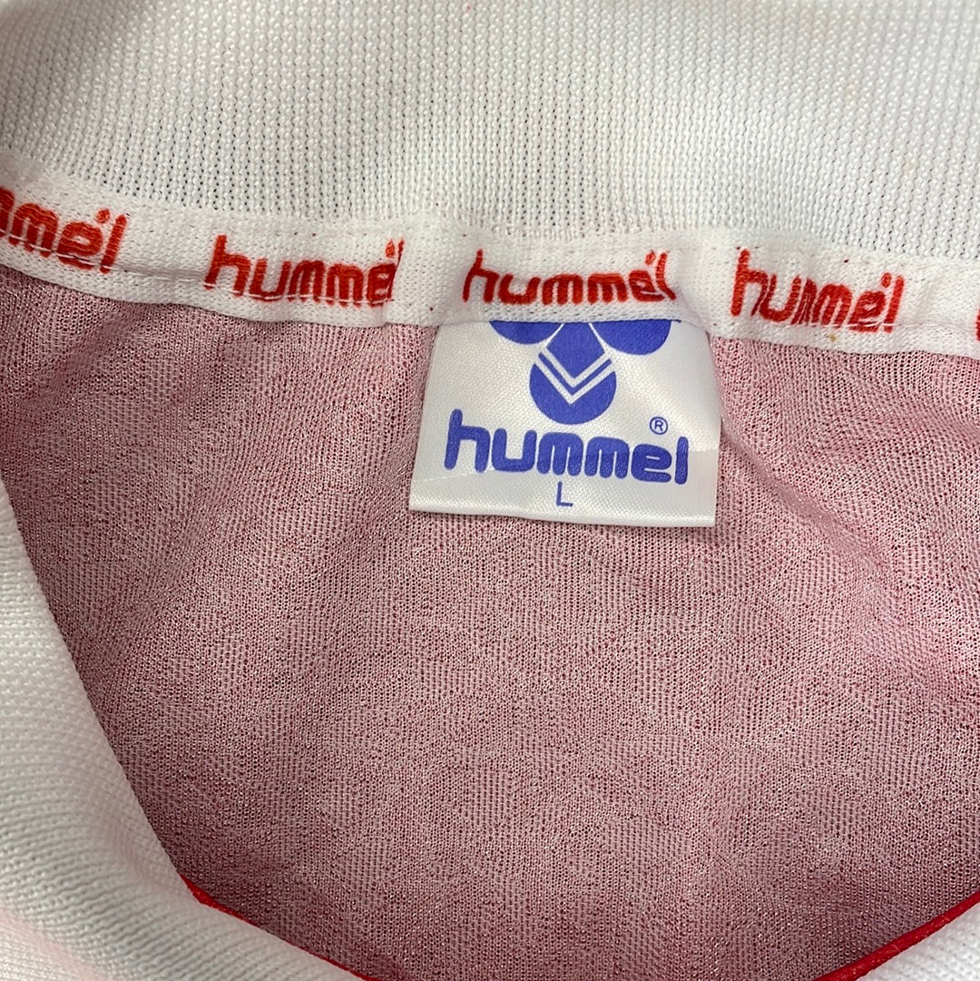 Denmark 1995-1996 Home Shirt - Large Adult - 8.5/10 Condition