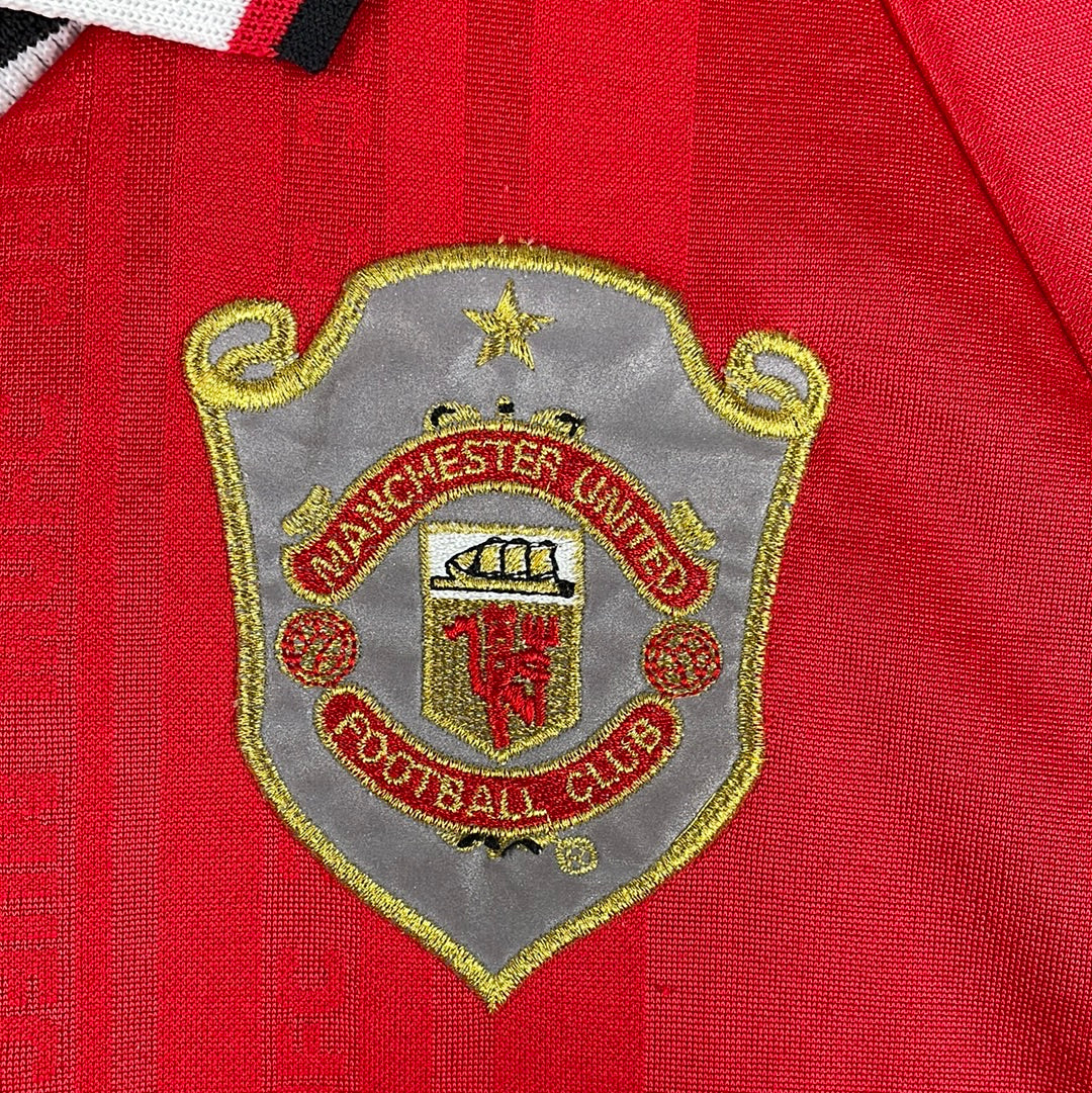 Manchester United 1999 European Home Shirt - 1 Star - 2XL - Champions League Shirt