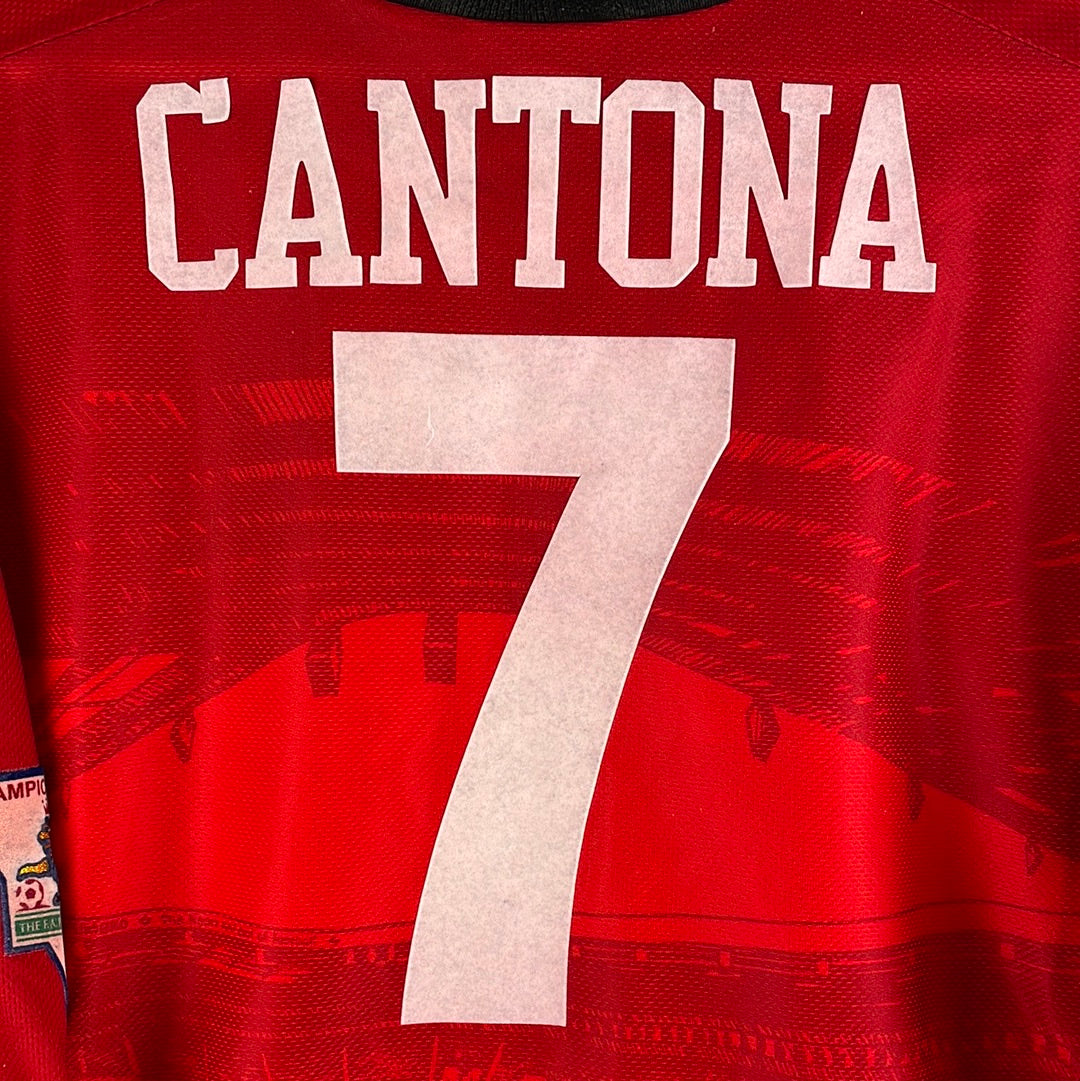 Manchester United 1994/1995 Home Shirt - 2XL - CANTONA 7 - Excellent Condition