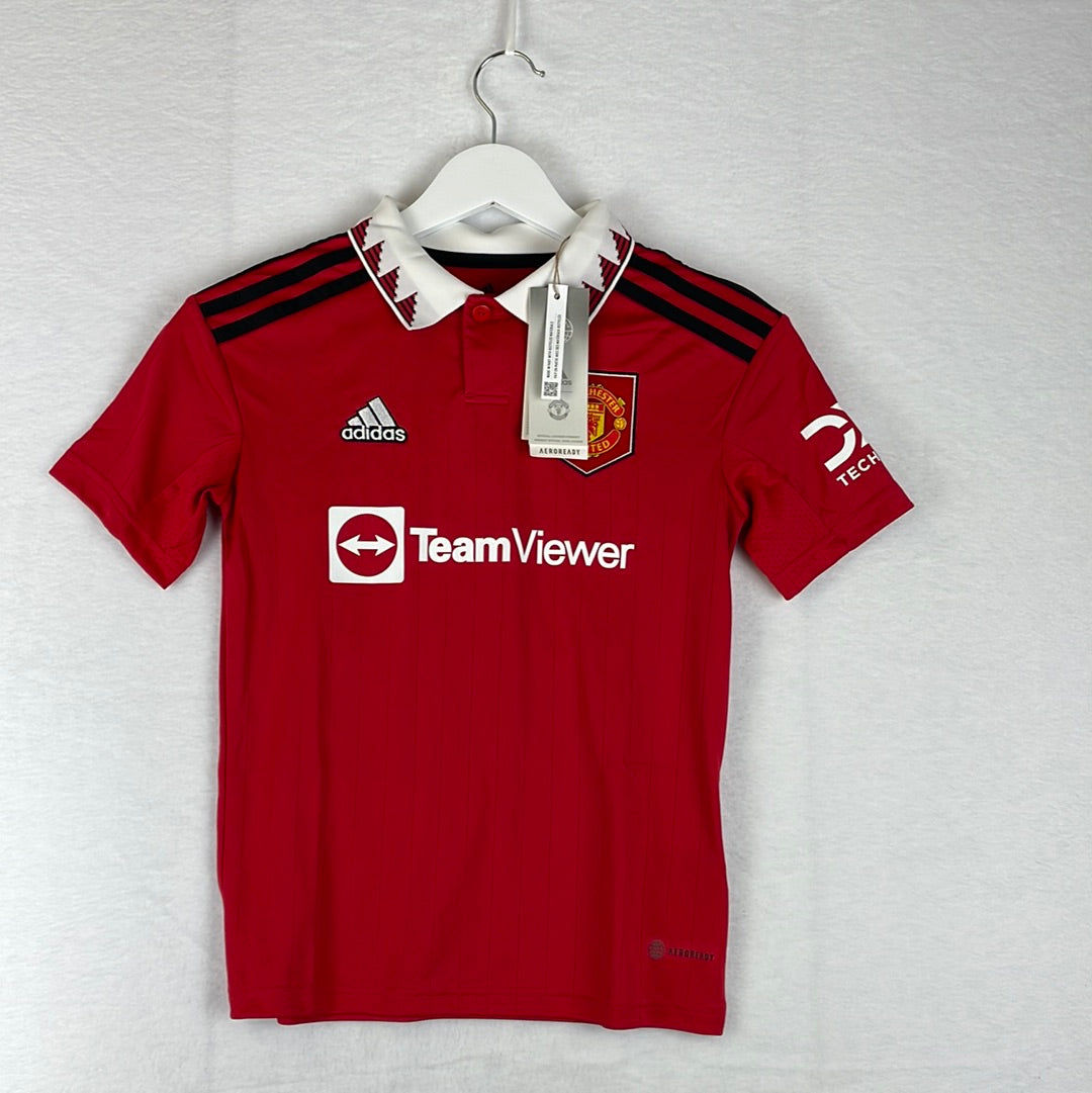 Manchester United 2022-2023 Youth Home Shirt - BNWT - Rashford 10