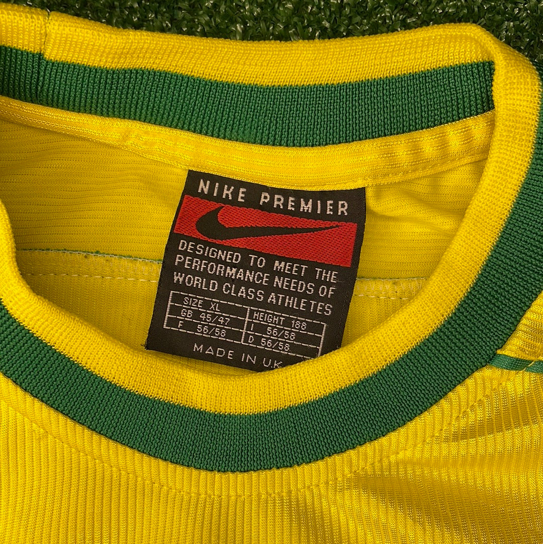 Brazil 1998 Home Shirt - Extra Large - Excellent Condition