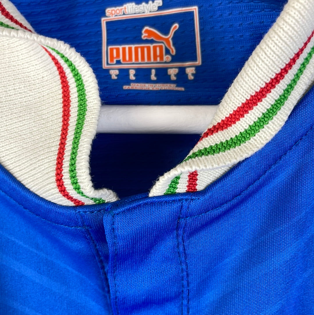 Italy 2012-2013 Home Shirt - Large Adult - Excellent Condition