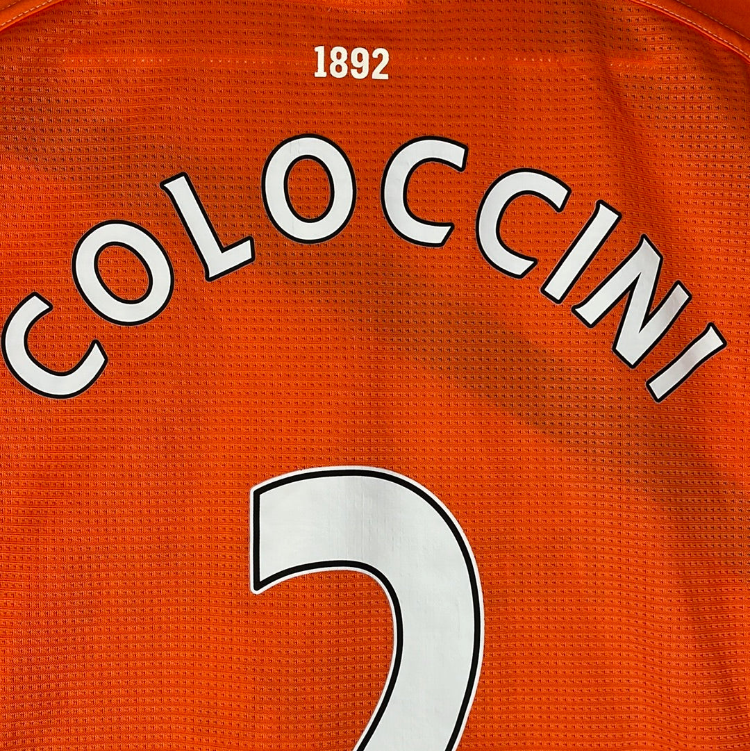 Newcastle United 2011/2012 Away Shirt - Coloccini 2 - Medium Adult - Very Good Condition