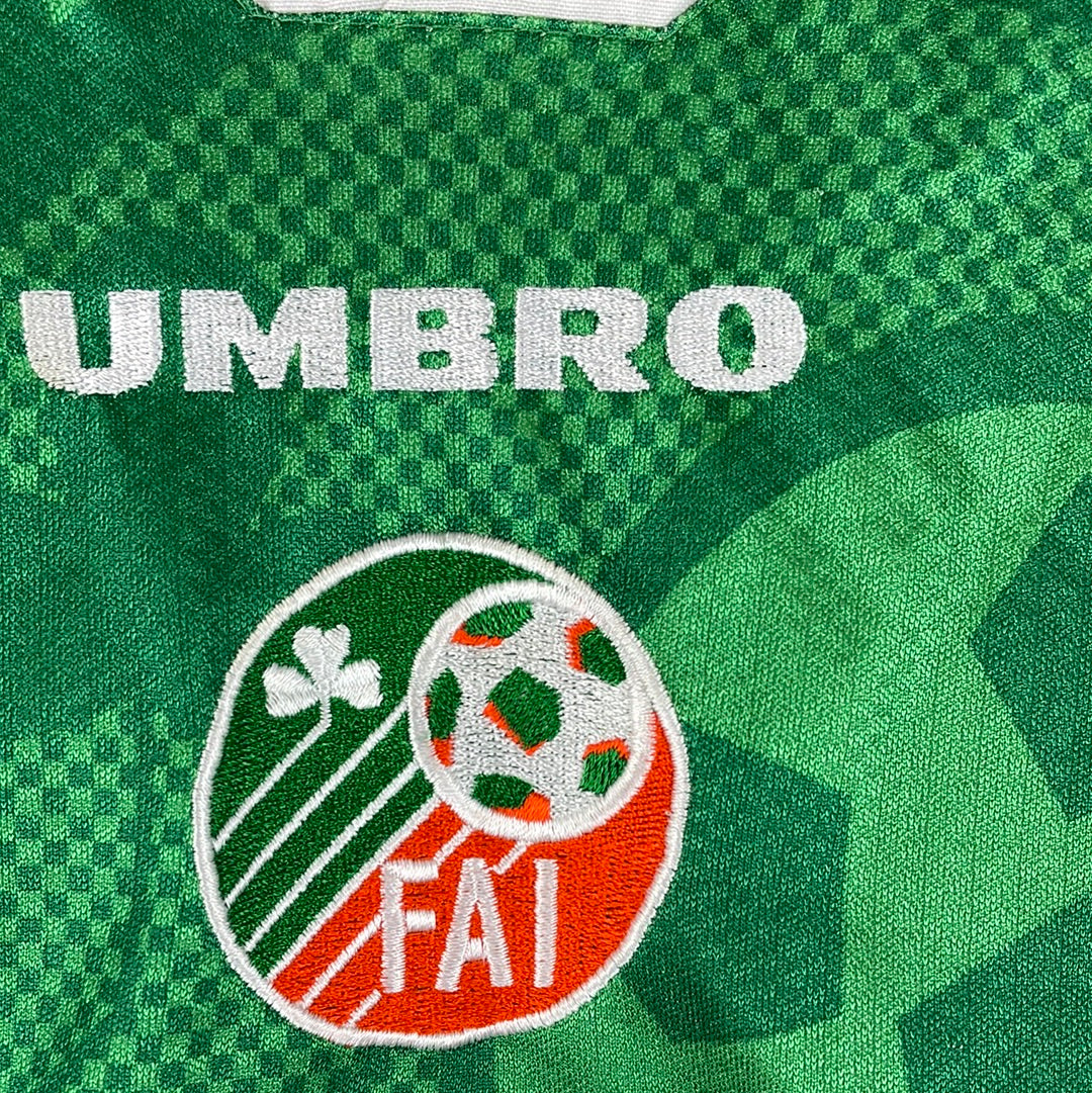 Ireland 1998 Home Shirt - Youth Large - Good Condition - Vintage Shirt