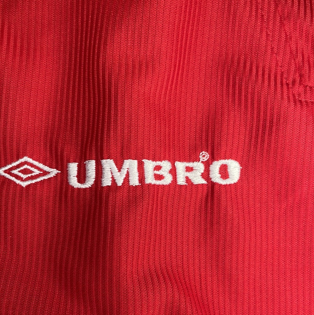 Umbro Template Football Shirt - Manchester United 1998/1999 Home Template - Large - 9.5 Condition