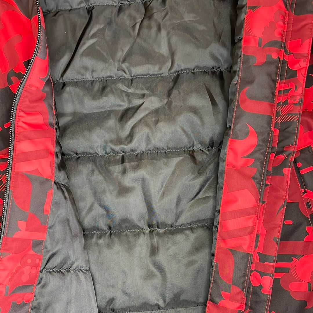 Black lined and padded