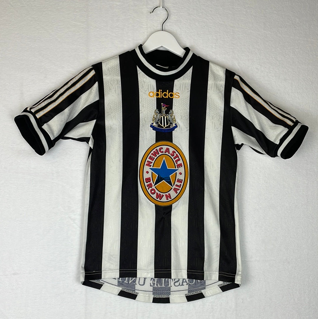Newcastle United 1997/1998 Home Shirt - Youth - Very Good Condition - Vintage NUFC Shirt