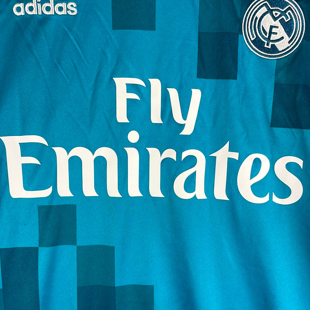 Real Madrid 2017/2018 Third Shirt - Medium - Ramos 4 - Adidas BR3539
