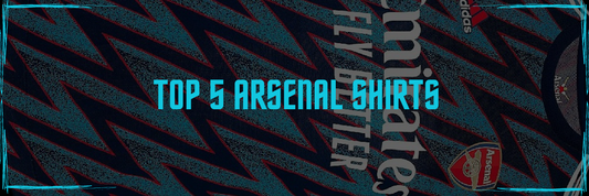 My Top 5 Arsenal Shirts From 1990