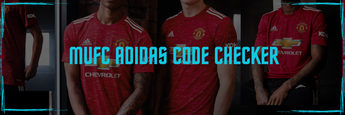 Modern Manchester United Adidas Shirt Code Checker